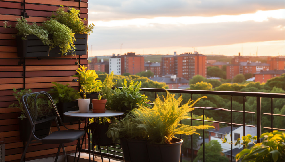 Les secrets pour aménager un petit balcon