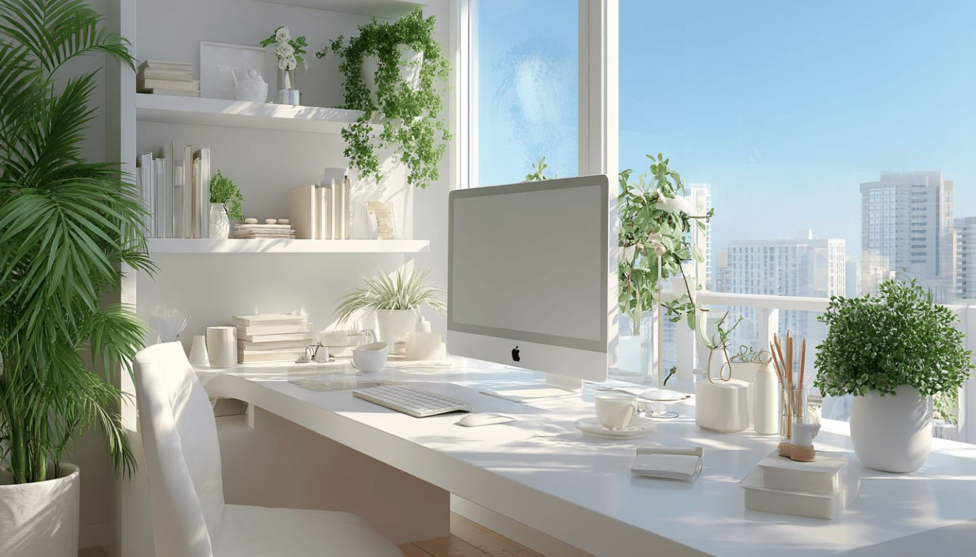 Aménager un coin bureau productif dans un espace de vie réduit
