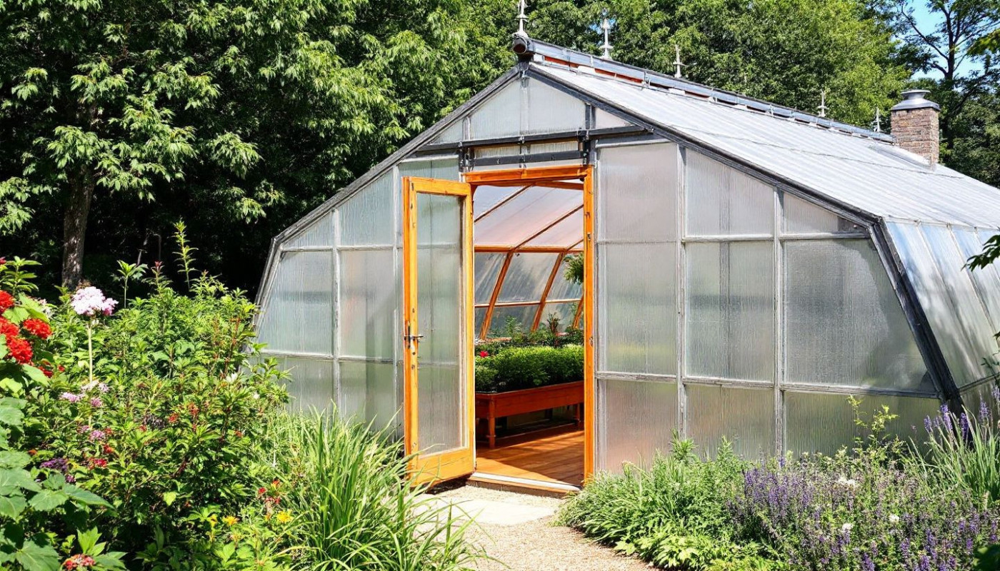 Comment intégrer une serre dans votre jardin écologique ?