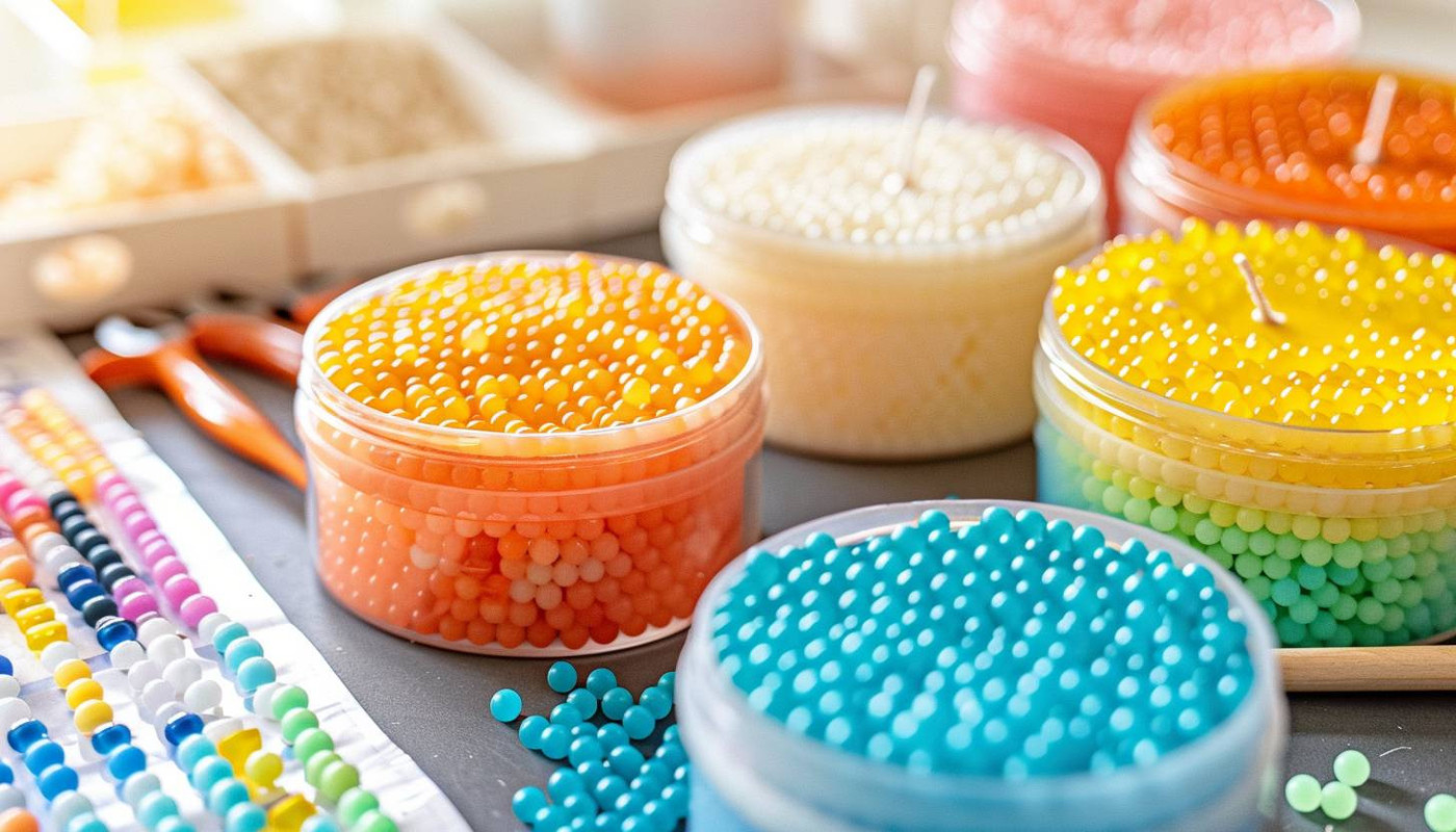 Guide complet pour débutants sur les bougies en perles de cire