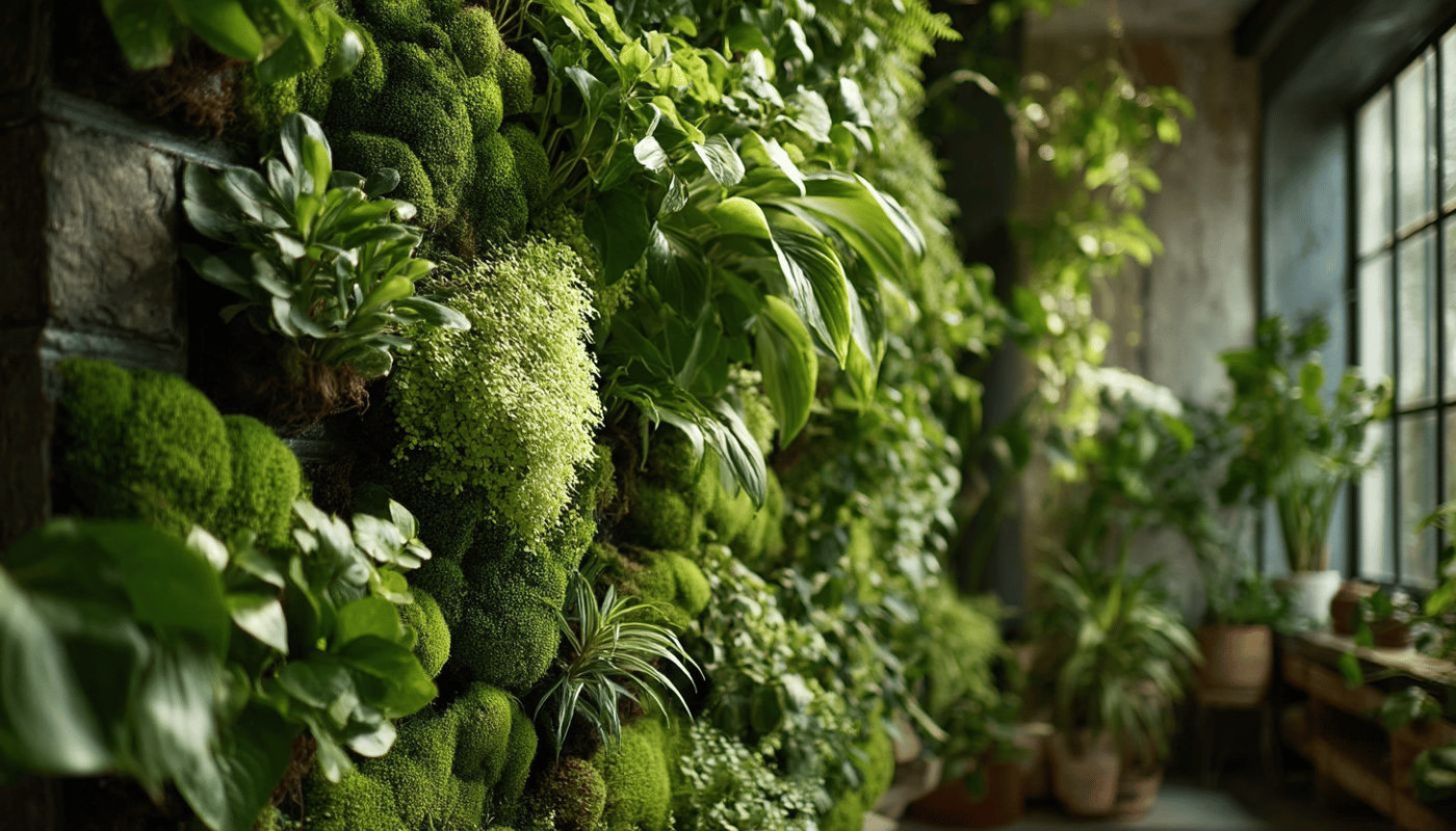 Mur végétal DIY comment créer un écosystème mural chez soi